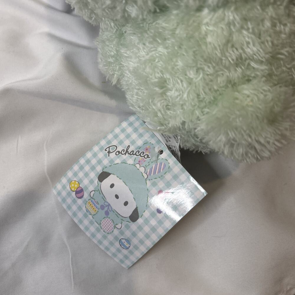 Sanrio Original Pochacco Easter 2022 Fluffy Plush Purple Japan Exclusive ST22 - Picture 7 of 9